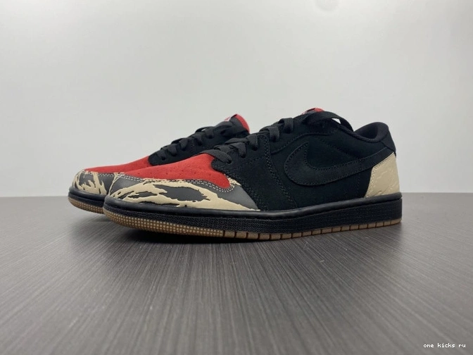 Chep Onekick SoleFly x DN3400-001 Air Jordan 1 Low Carnivore 0808